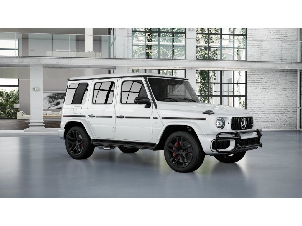 New 2027 MANUFAKTUR Moonlight White Metallic Mercedes-Benz AMG® G 63 SUV image 12