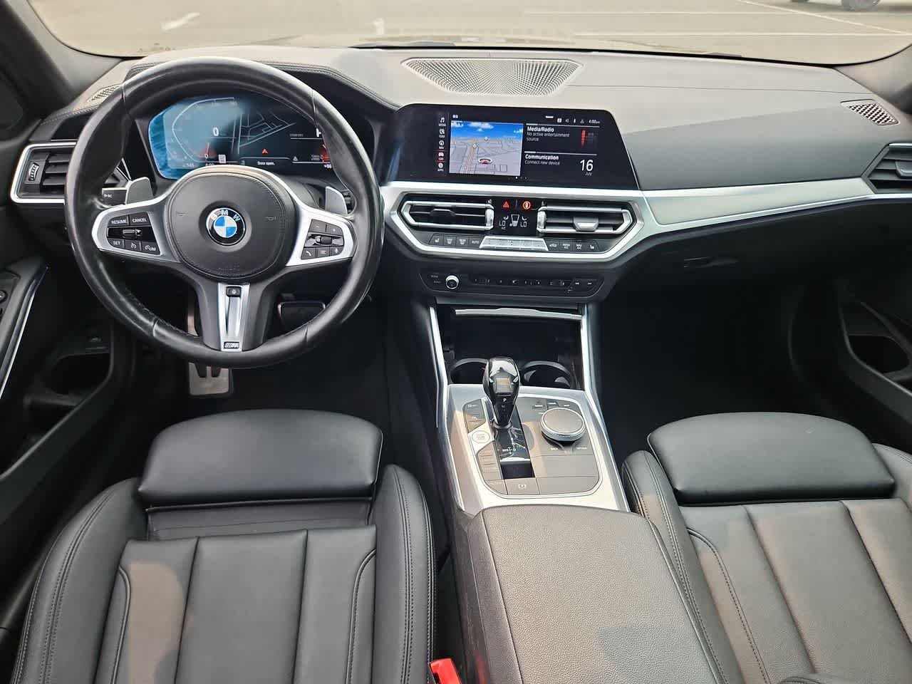 Used 2021 Black Sapphire Metallic BMW 330i xDrive image 10