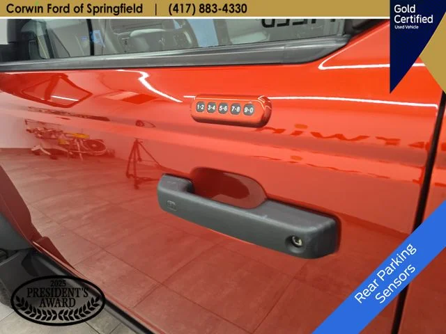 Certified Used 2023 Hot Pepper Red Metallic Tinted Clearcoat Ford Badlands image 17