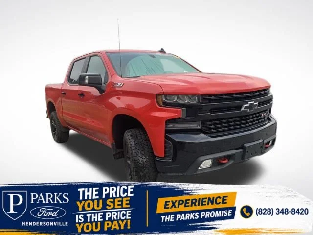 Used 2021 Red Chevrolet LT Trail Boss image 1