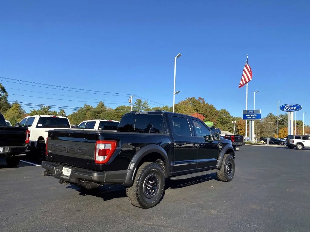 Used 2022 Black Metallic Ford Raptor image 3