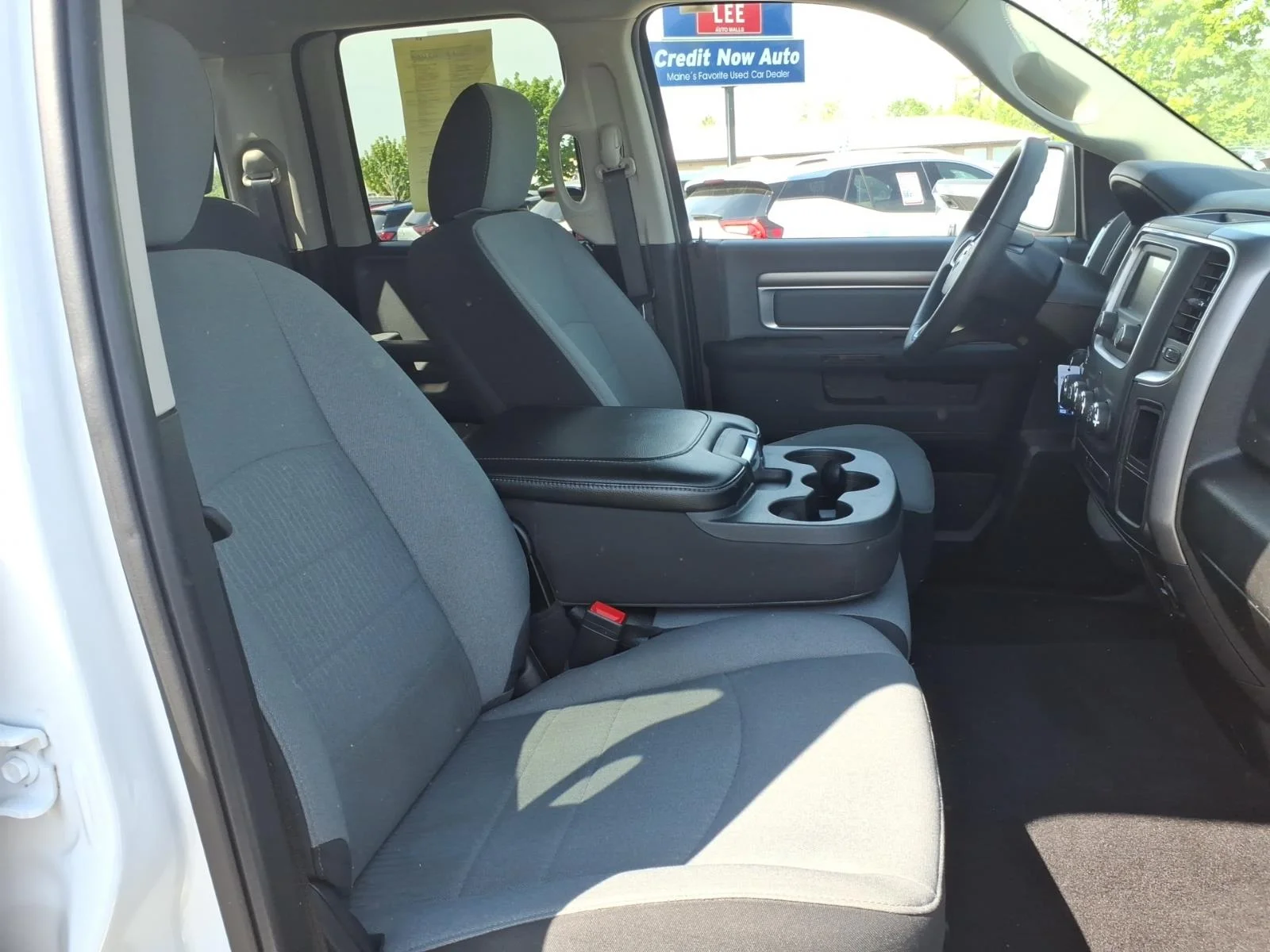Used 2024 Bright White Clearcoat Ram SLT image 16