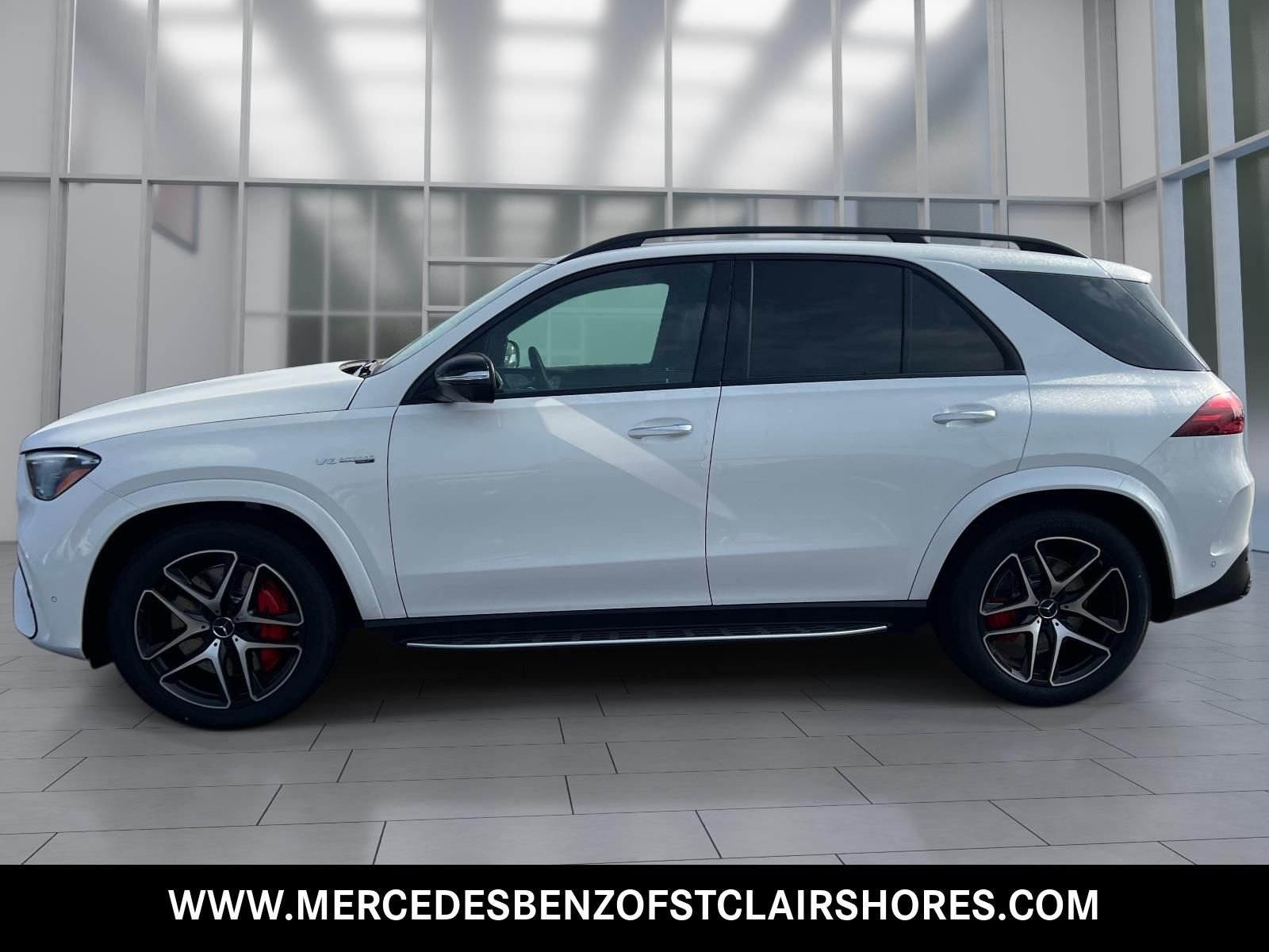 New 2026 Polar White Mercedes-Benz AMG® GLE 63 S 4MATIC+ SUV image 2