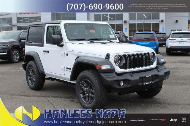 New 2026 Bright White Clear-Coat Exterior Paint Jeep Sport S image 5