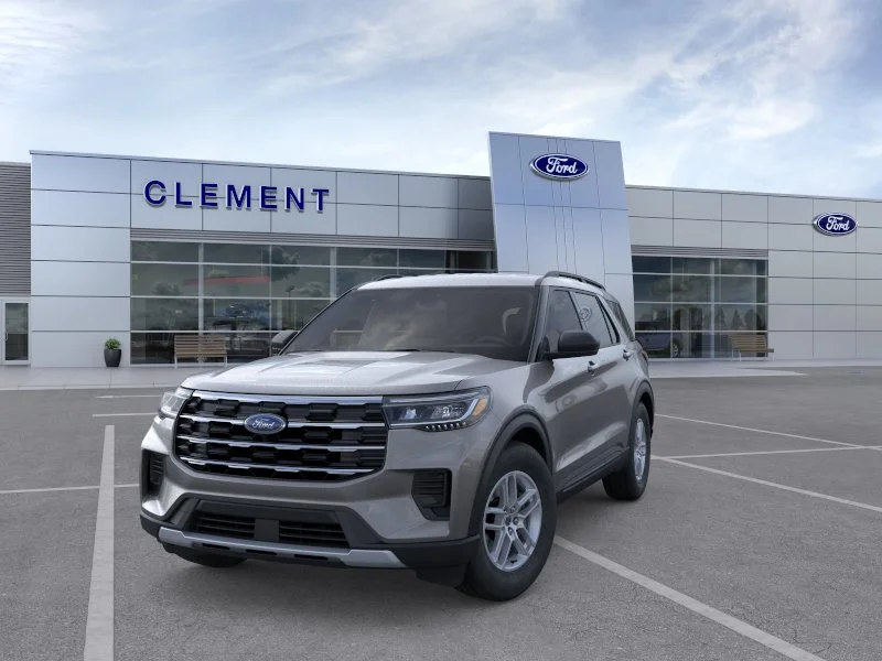 New 2026 Carbonized Gray Metallic Ford Active image 2