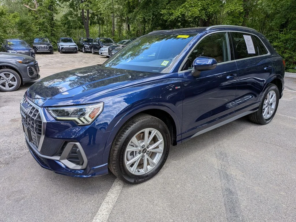 Used 2025 Blue Audi Premium image 7