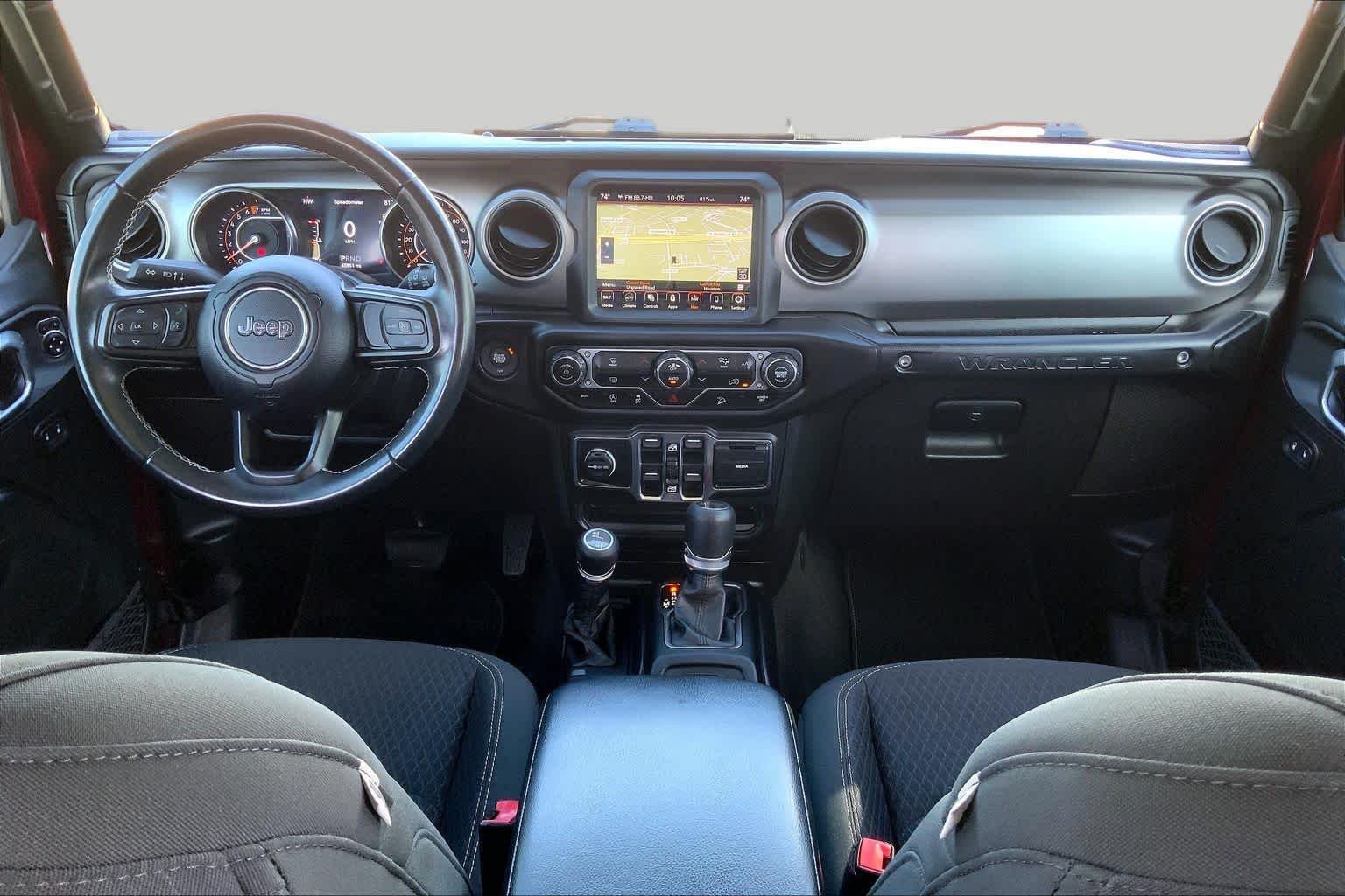 Used 2021 Snazzberry Pearlcoat Jeep Unlimited 80th Anniversary image 15