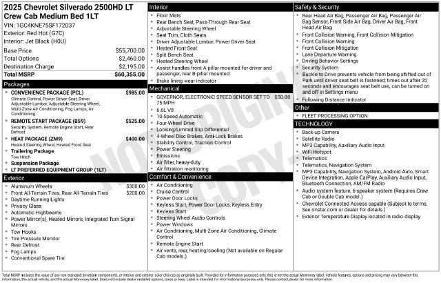 2025 Chevrolet Silverado 2500HD LT - Photo 39