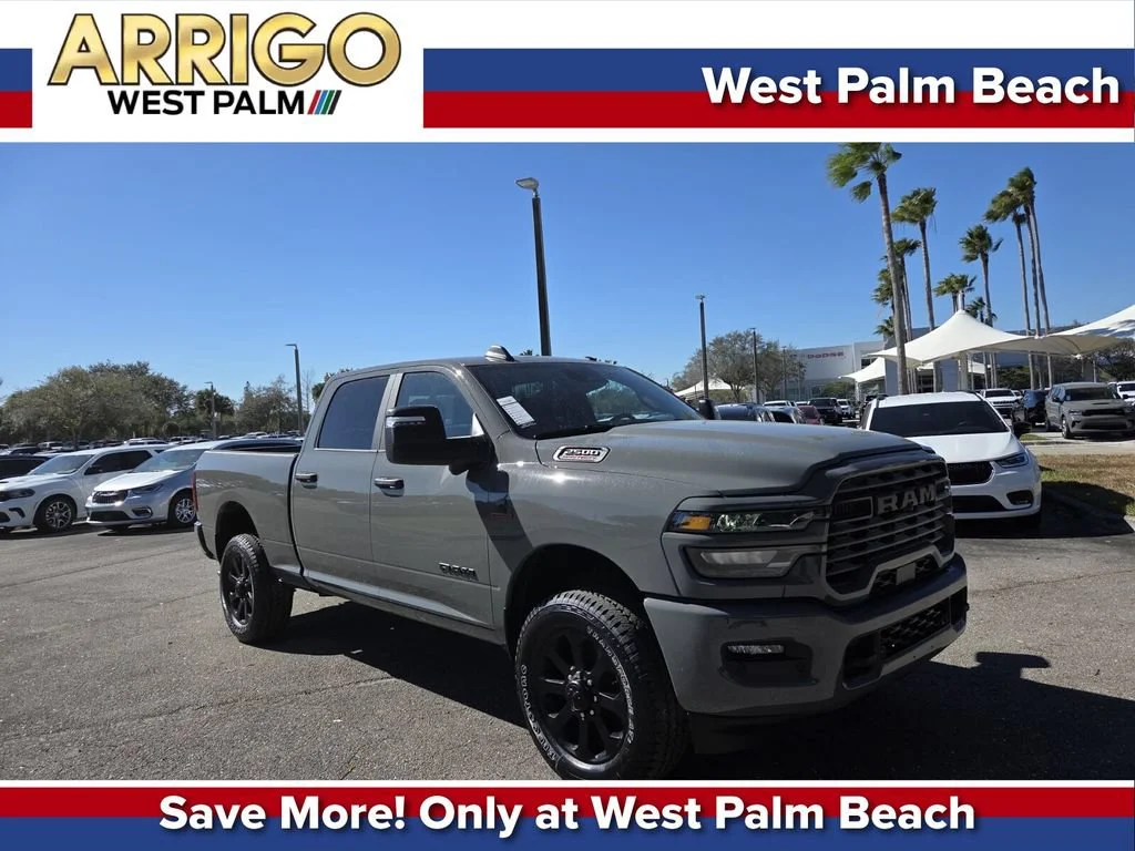 New 2026 Ceramic Gray Clear-Coat Exterior Paint RAM Big Horn image 1