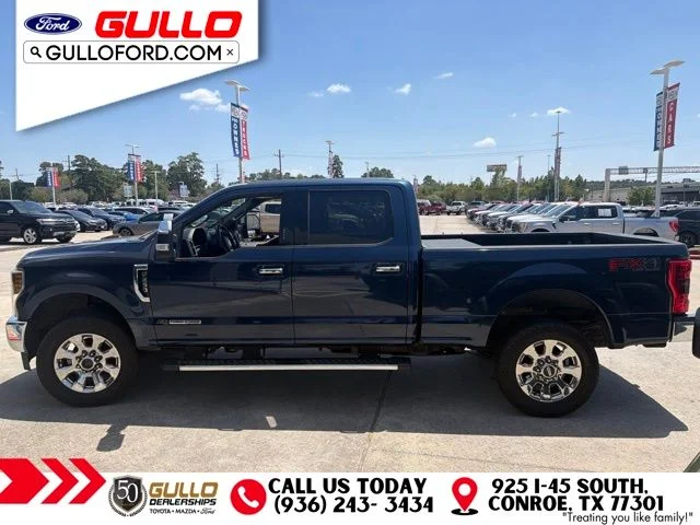Used 2018 Blue Jeans Metallic Ford Lariat image 2