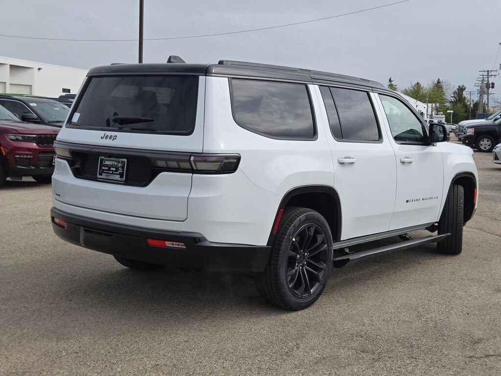 New 2026 Bright White Clear-Coat Exterior Paint Jeep Summit Obsidian image 13