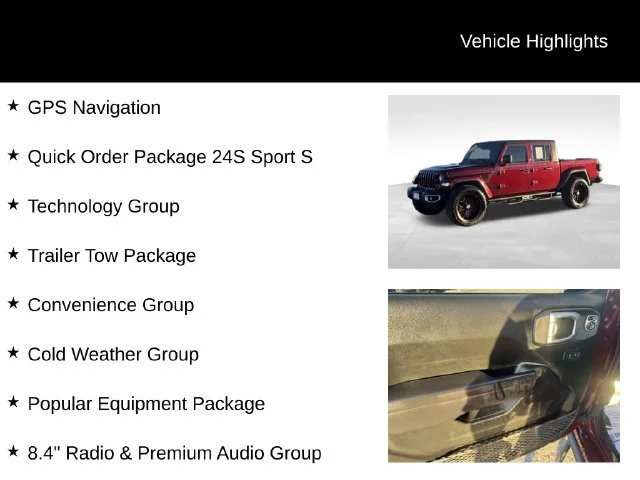 Used 2022 Red Jeep Sport S 4x4 image 8