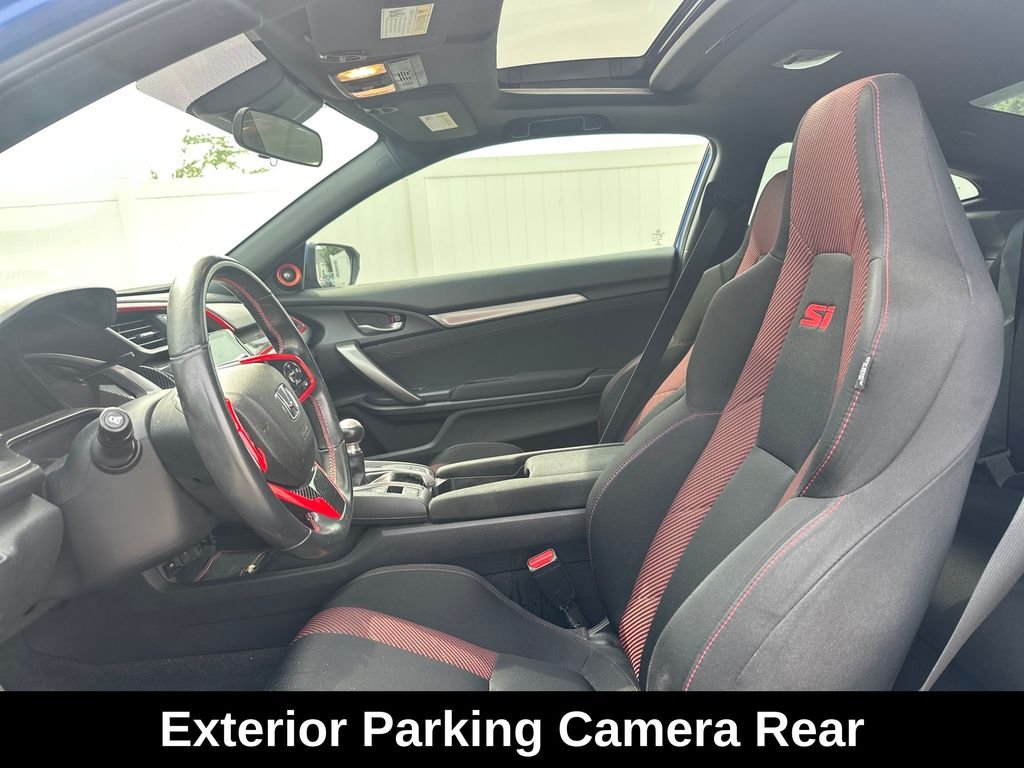 Used 2020 Aegean Blue Metallic Honda Si image 10