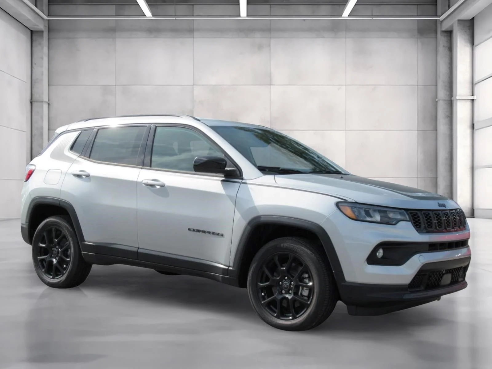 New 2026 Silver Zynith Metallic Clear-Coat Exterior Paint Jeep Latitude image 1
