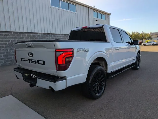 Certified Used 2025 White Ford Lariat image 3