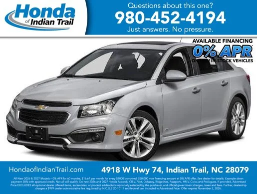 2015 Chevrolet Cruze