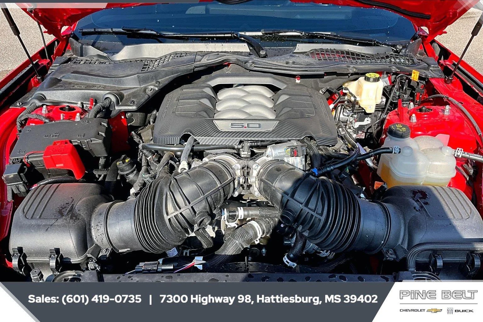 Used 2025 Race Red Ford GT Premium image 8