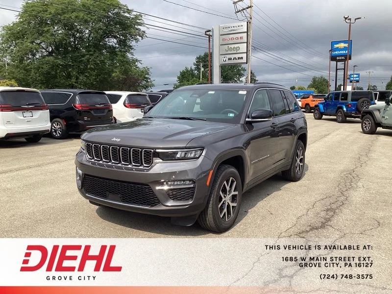 Used 2025 Gray Jeep Limited image 3