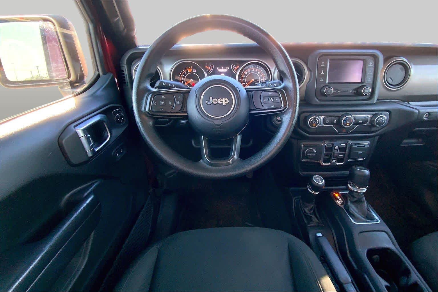 Used 2021 Snazzberry Pearlcoat Jeep Unlimited Willys Sport image 6