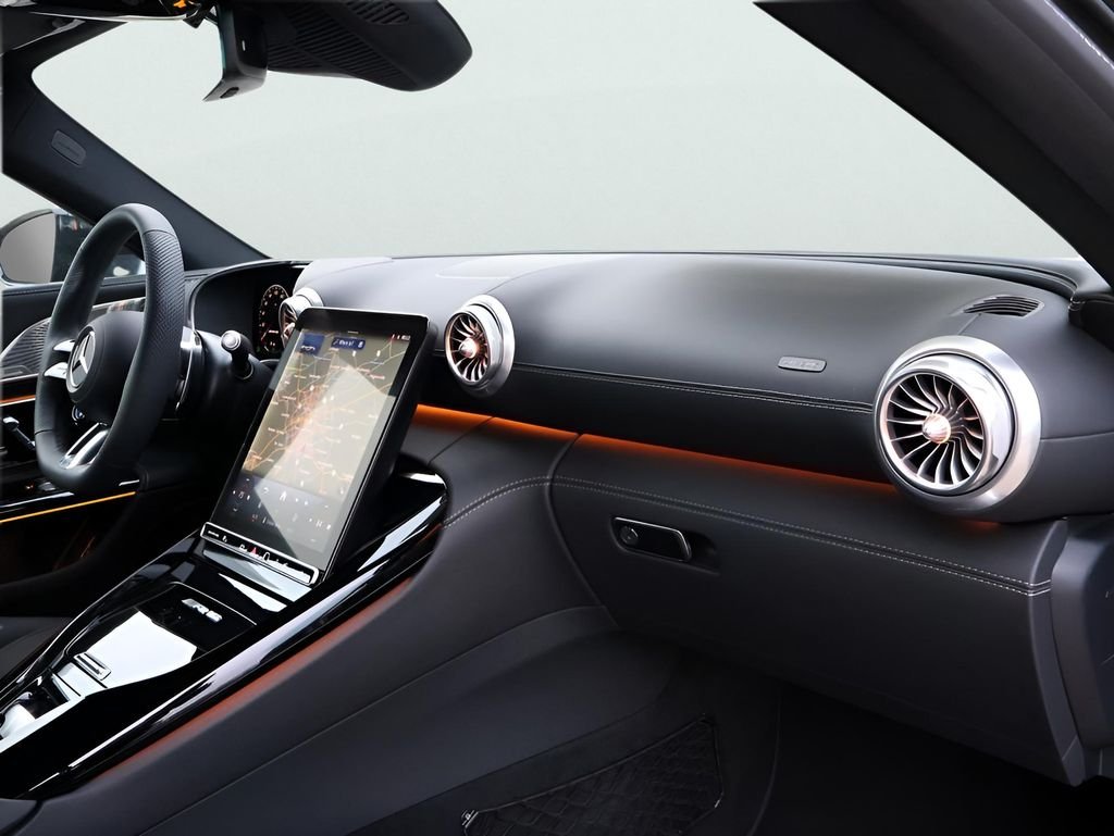 New 2026 Obsidian Black Metallic Mercedes-Benz SL 43 AMG® image 14