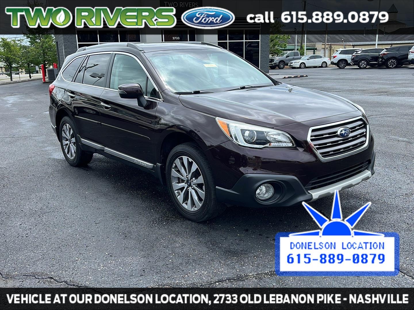 Used 2017 Subaru Outback Touring with VIN 4S4BSATC0H3218699 for sale in Mt. Juliet, TN