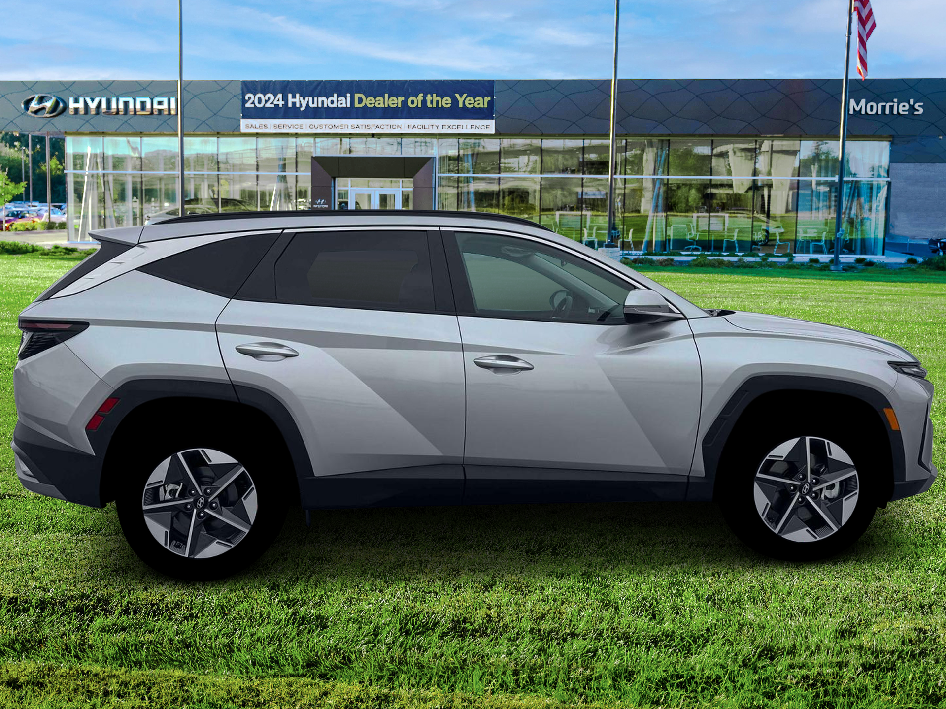 New 2026 Shimmering Silver Hyundai SEL Premium AWD image 9