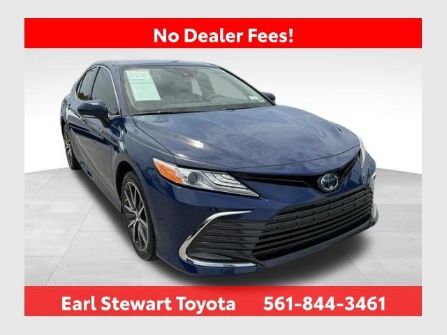 Certified Used 2024 Blue Toyota XLE image 1