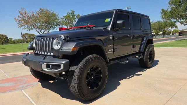 Used 2018 Gray Jeep Unlimited Sahara image 33