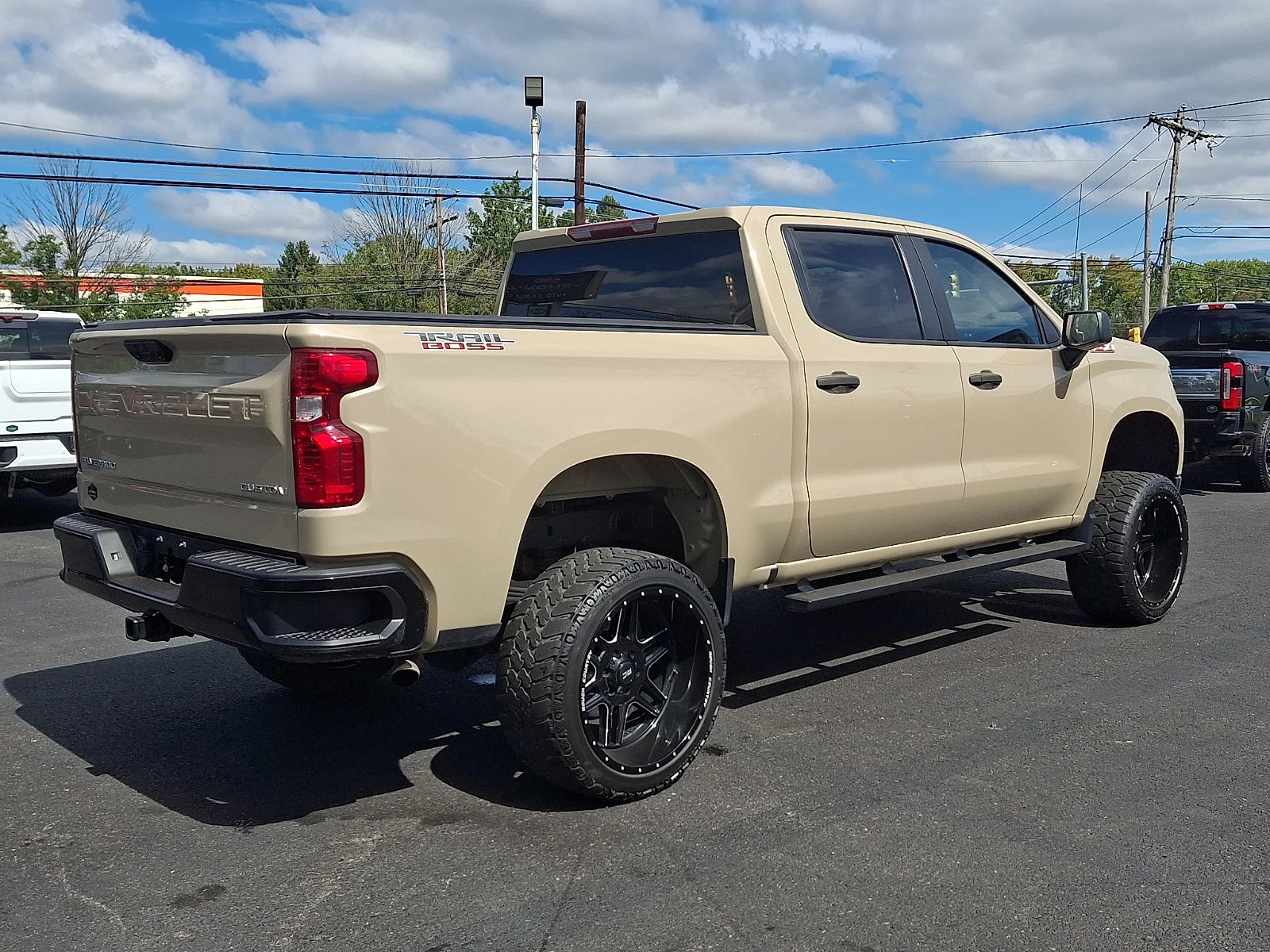 Used 2022 Sand Dune Metallic Chevrolet Custom Trail Boss image 11