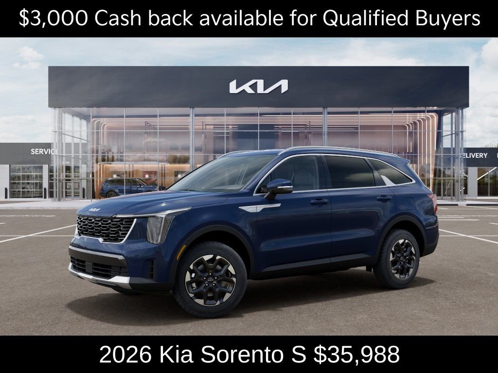 New 2026 Midnight Lake Blue Kia S image 4