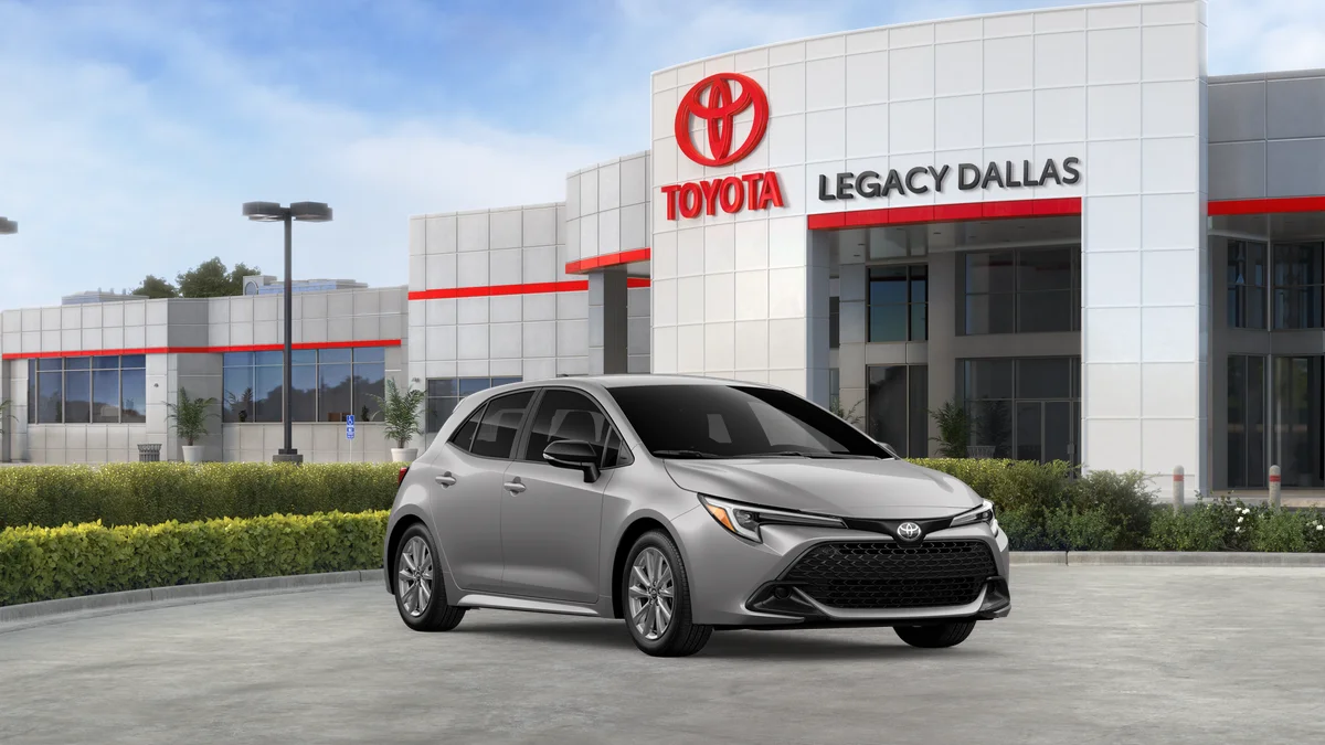 New 2027 Classic Silver Metallic Toyota SE image 43