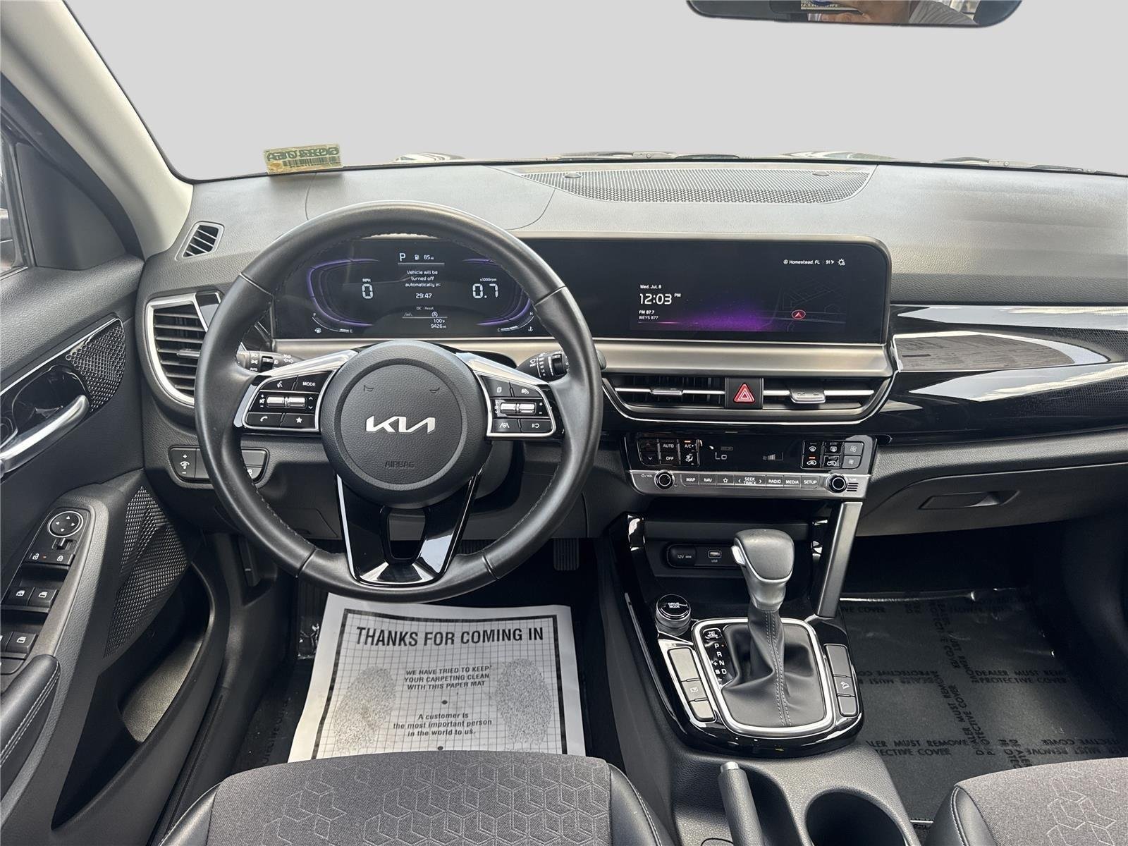 Used 2025 Fusion Black Kia S image 18