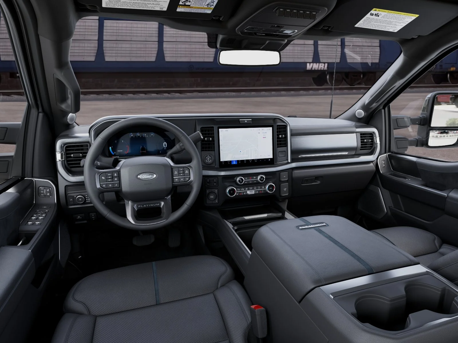 New 2027 Star White Metallic Tri-Coat Ford F-350® Platinum® image 9