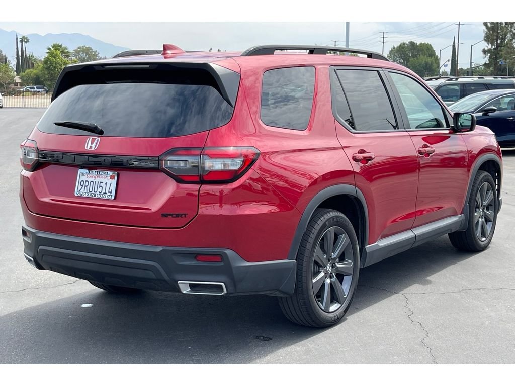 Used 2025 Radiant Red Metallic II Honda Sport image 6