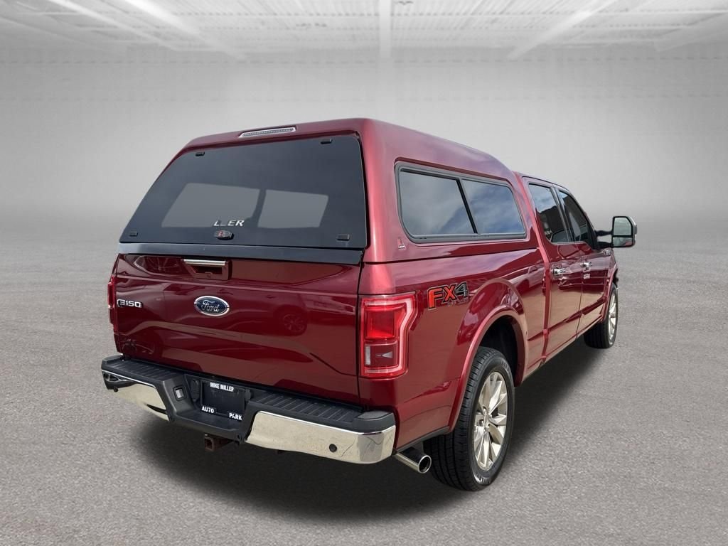 Used 2017 Ruby Red Metallic Tinted Clearcoat Ford Lariat image 5