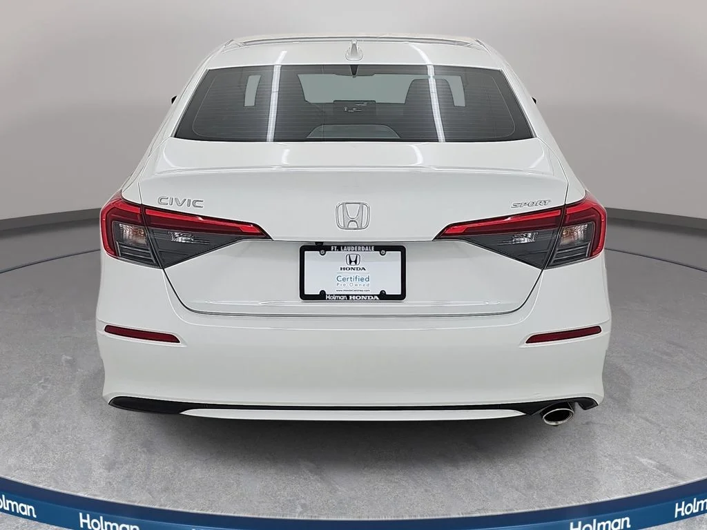 Certified Used 2024 Platinum White Pearl Honda Sport image 8