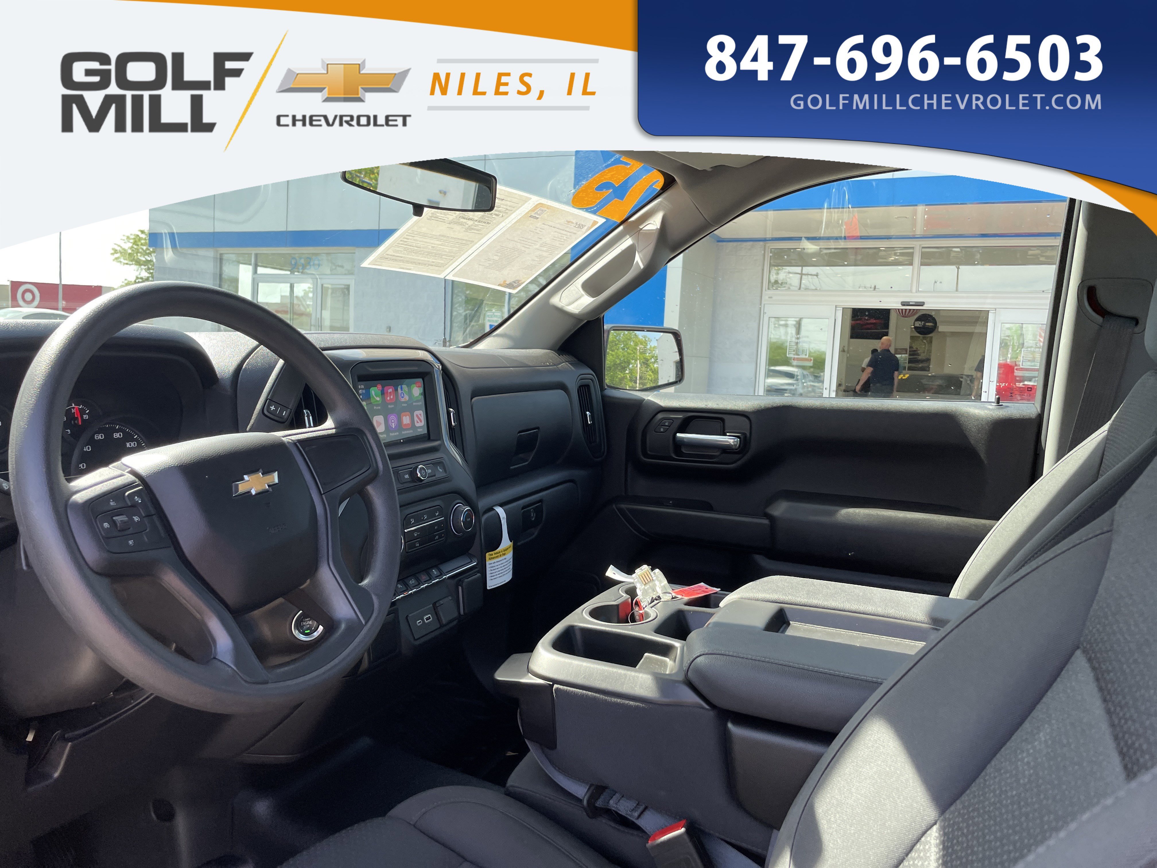 Used 2025 Red Hot Chevrolet Work Truck image 13