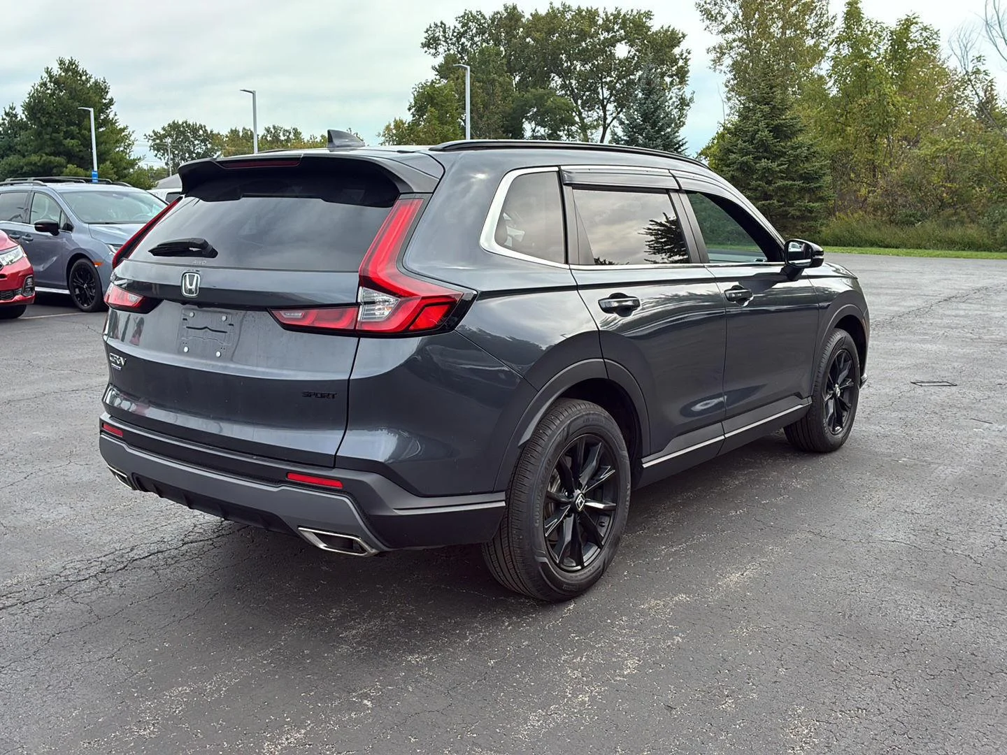 Used 2024 Meteorite Gray Metallic Honda Sport image 21