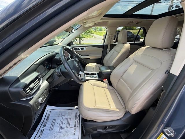 Used 2021 Blue Ford XLT image 34
