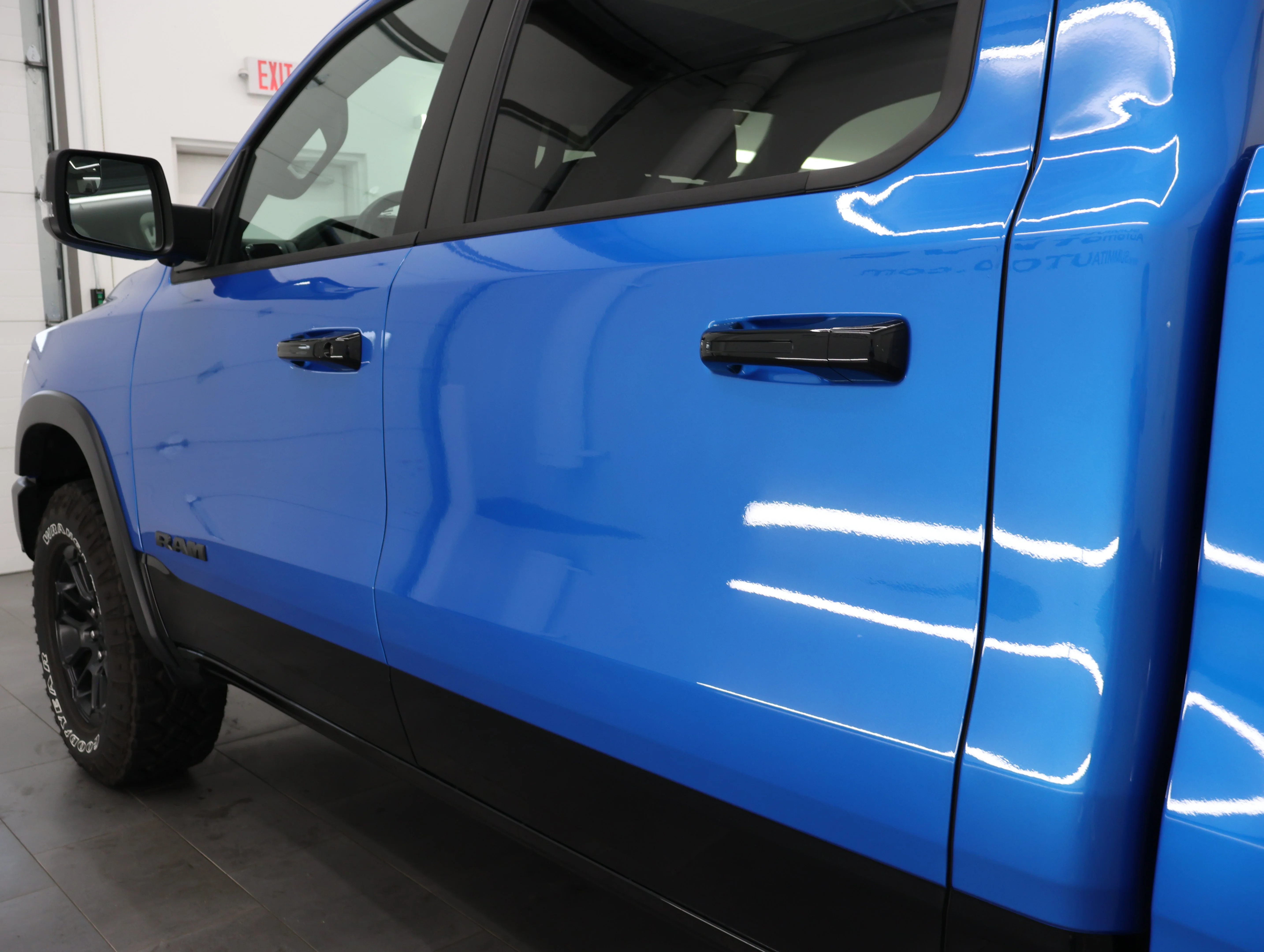Used 2025 Hydro Blue Pearlcoat Ram Rebel image 38
