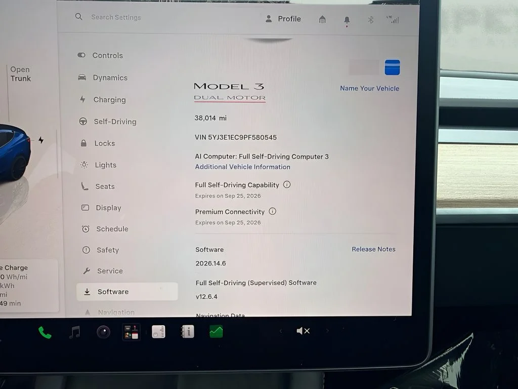 Used 2023 Blue Tesla Performance image 18