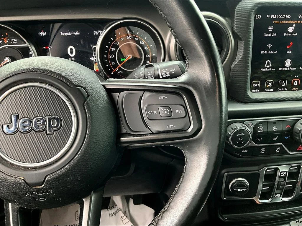 Used 2022 Black Jeep Unlimited High Tide image 12