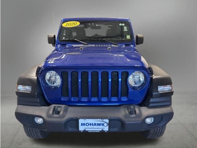 Used 2020 Ocean Blue Metallic Clearcoat Jeep Sport S image 9
