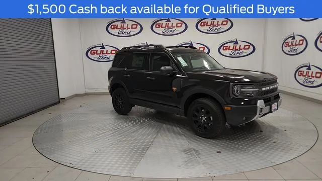 New 2026 Shadow Black Ford Badlands image 2