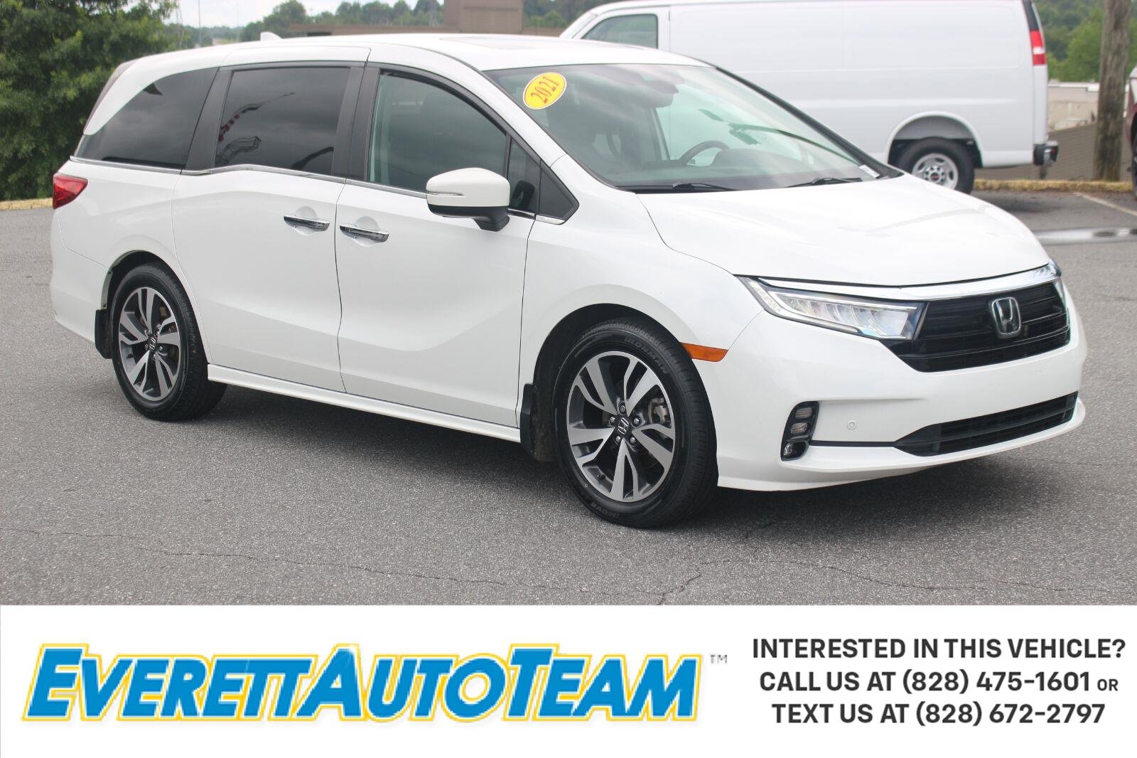 Used 2021 Platinum White Pearl Honda Touring image 1