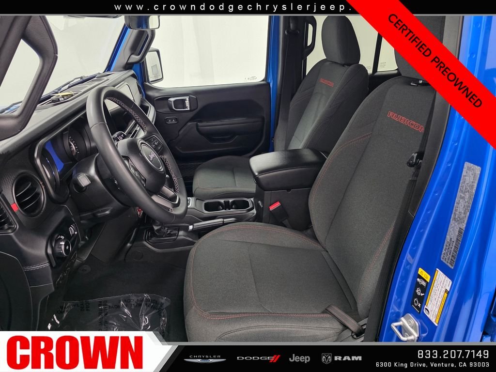Certified Used 2025 Blue Jeep Rubicon image 22