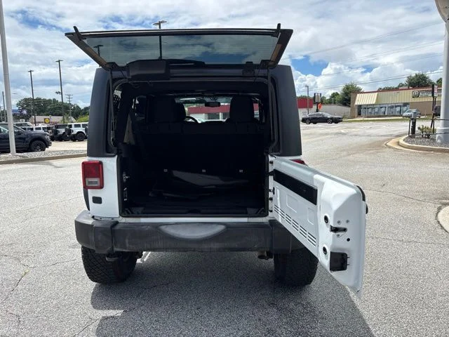 Used 2017 White Jeep Unlimited Sport image 25