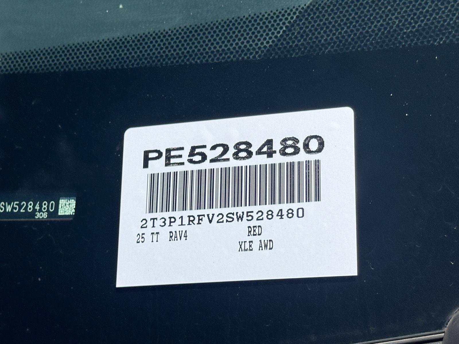 Certified Used 2025 Ruby Flare Pearl Toyota XLE image 14