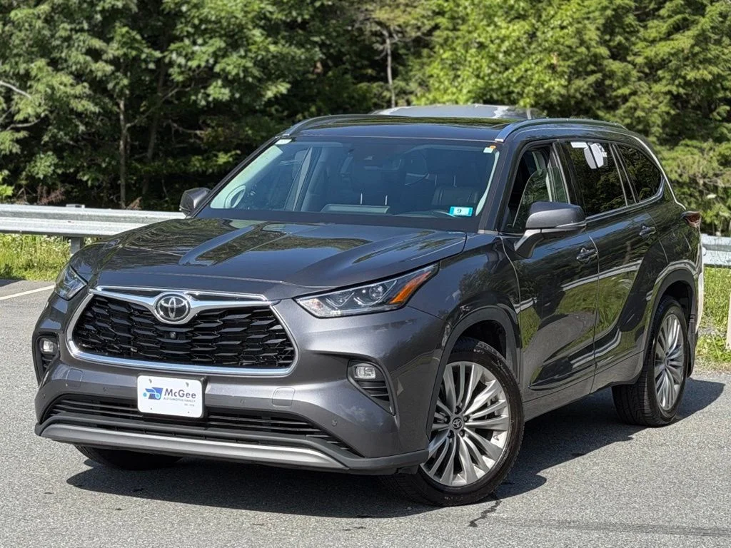 Certified Used 2022 Gray Toyota Platinum image 1