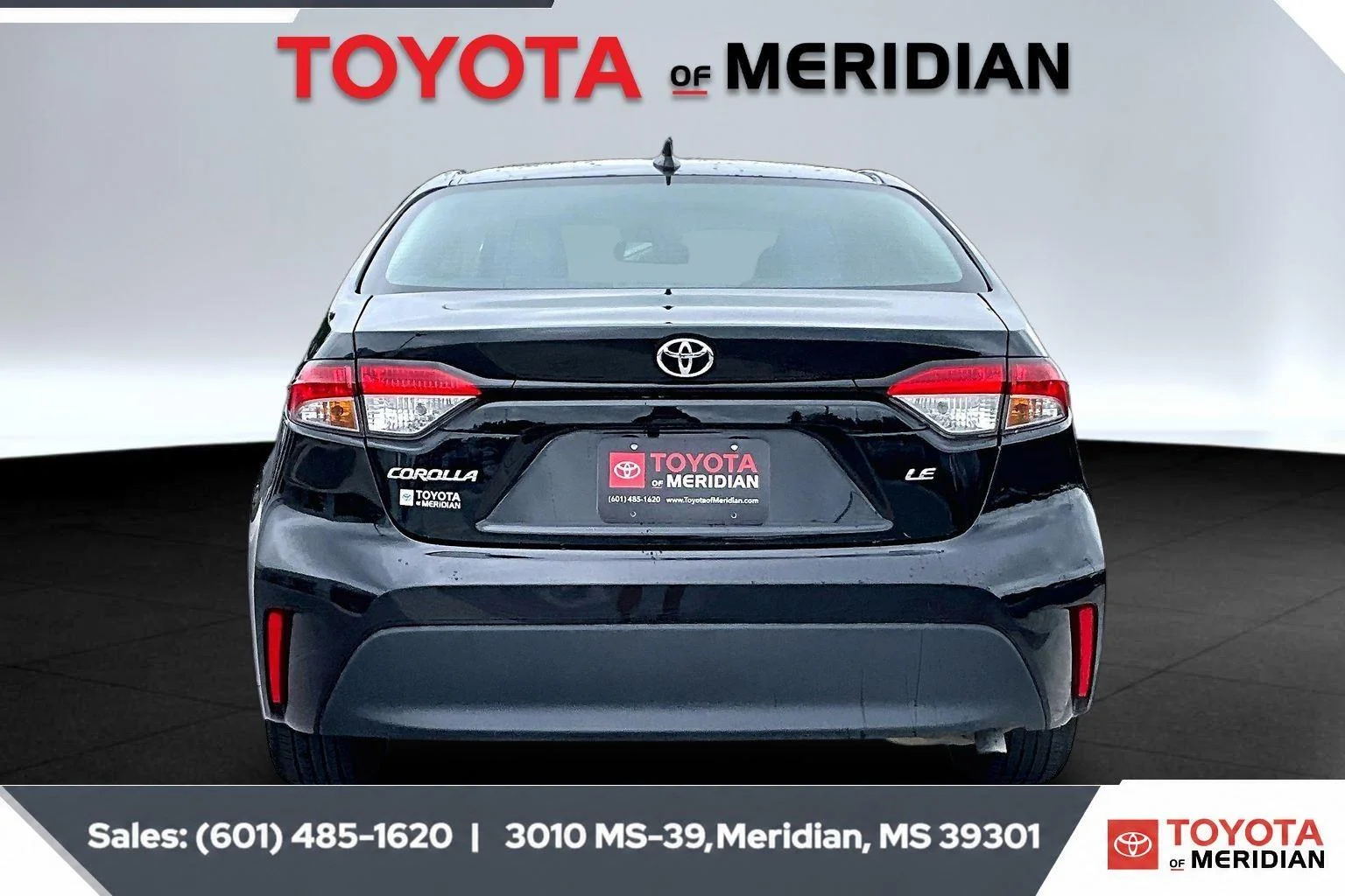 Used 2024 Midnight Black Metallic Toyota LE image 4